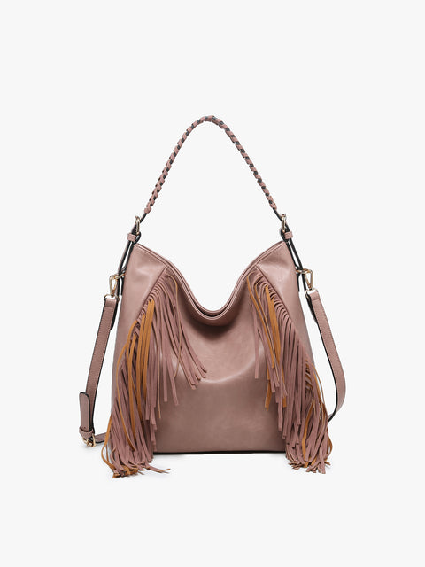 Sav Distressed Hobo Bag