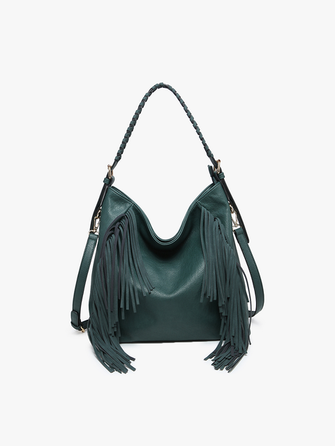 Sav Distressed Hobo Bag