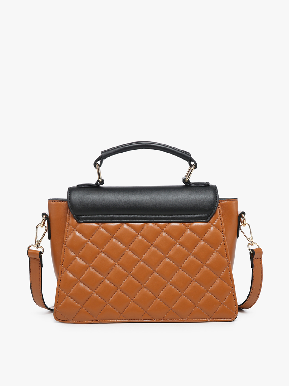 Lou Square Quilted Crossbody