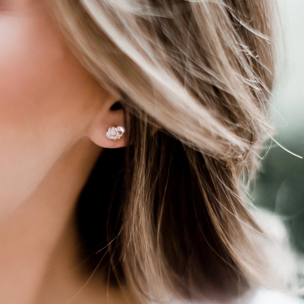 Herkimer Diamond Earrings
