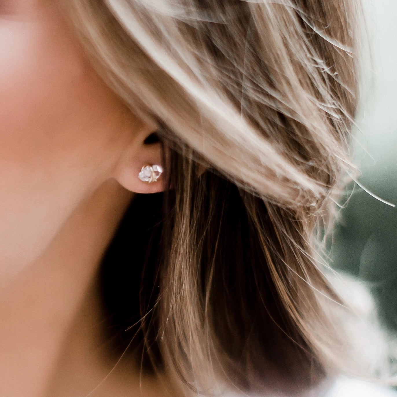 Herkimer Diamond Earrings