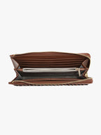 Branded Gia Whipstitch Multi-Compartment Wallet