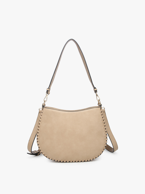 Raquel Whipstitch Saddle Bag