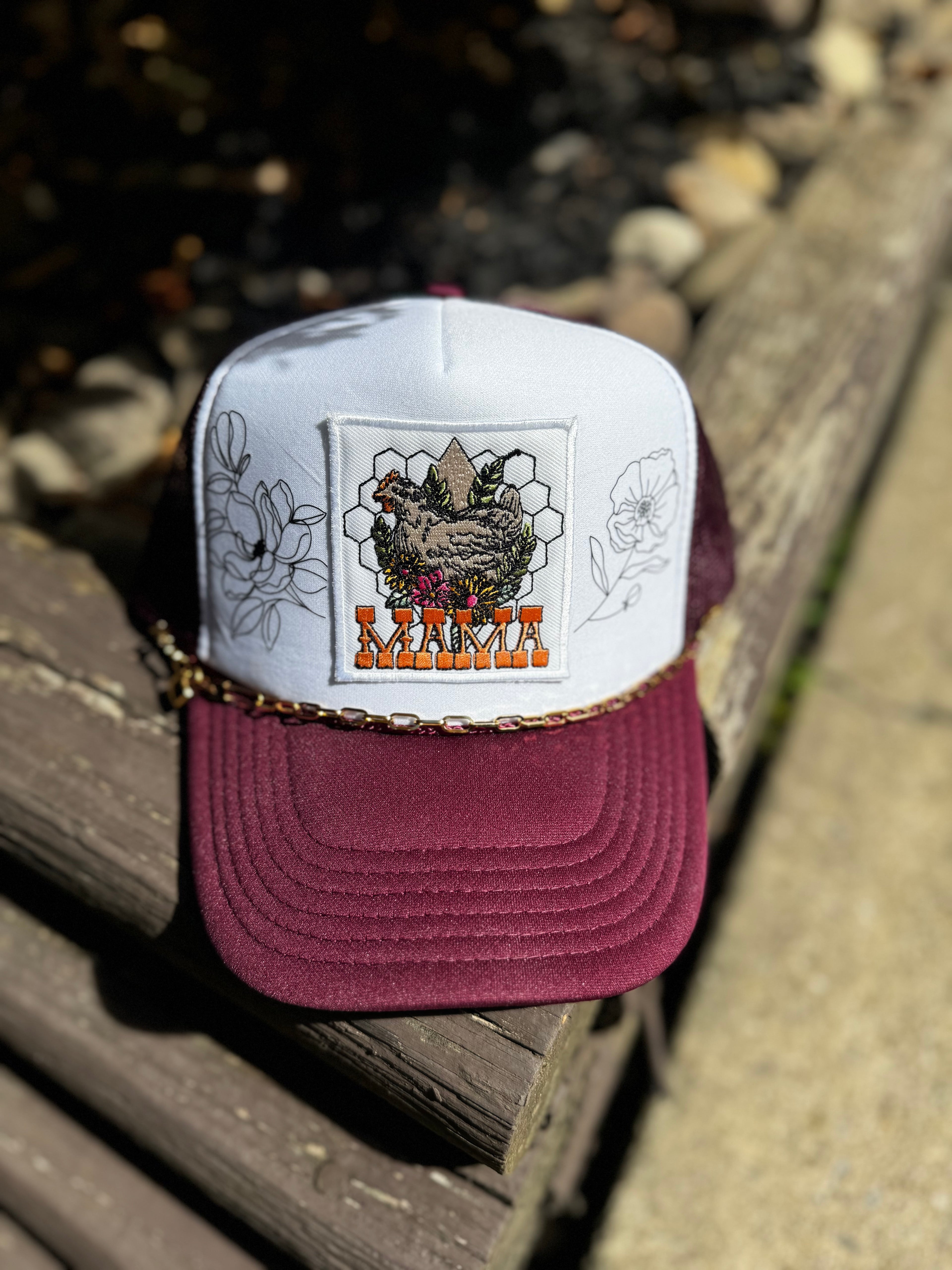 Chicken Mama Trucker Hat