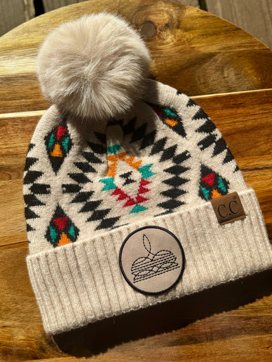 Boot Stitch Aztec Beanie