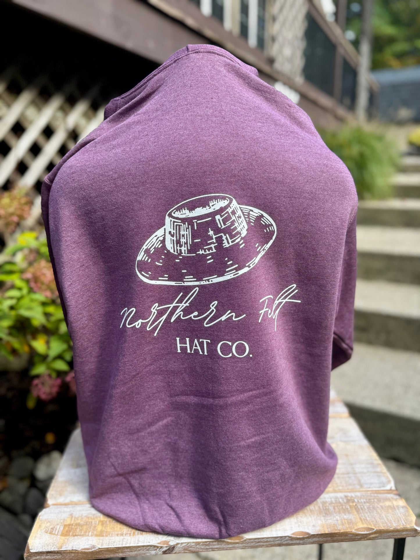 Northern Felt Hoodie