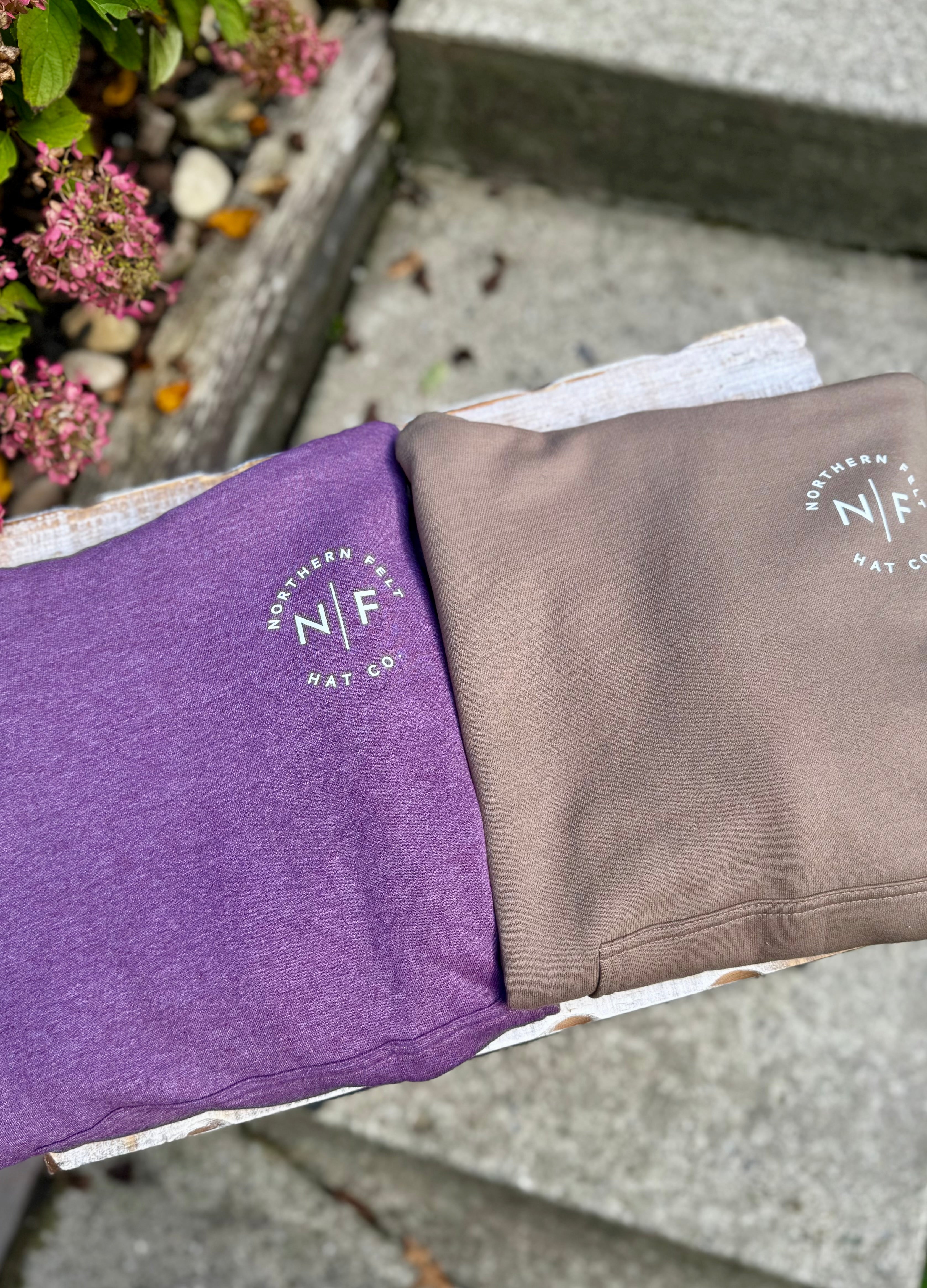 Northern Felt Hoodie