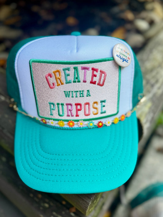 Created With A Purpose Trucker Hat