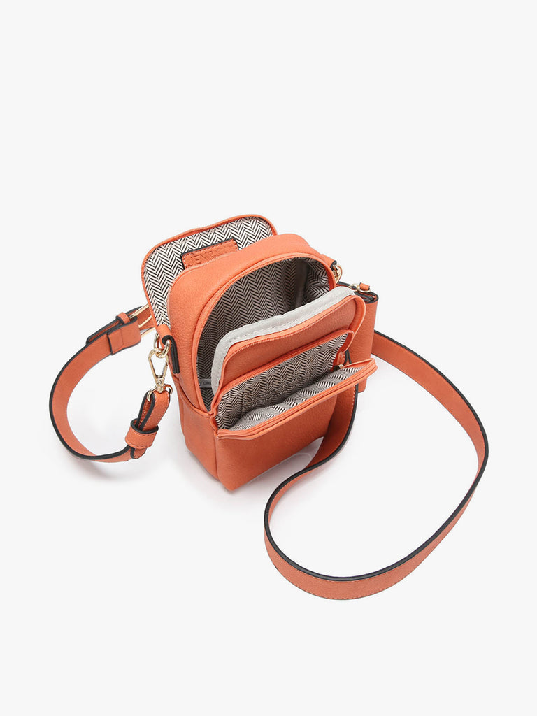Parker Denim 3 Compartment Crossbody w/ Pouch