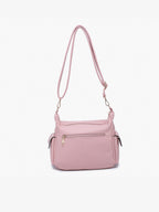 Nicole Multi-Zip Crossbody w/ Side Pockets