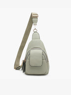 Sofia Sling Bag w/ Flapover Pocket